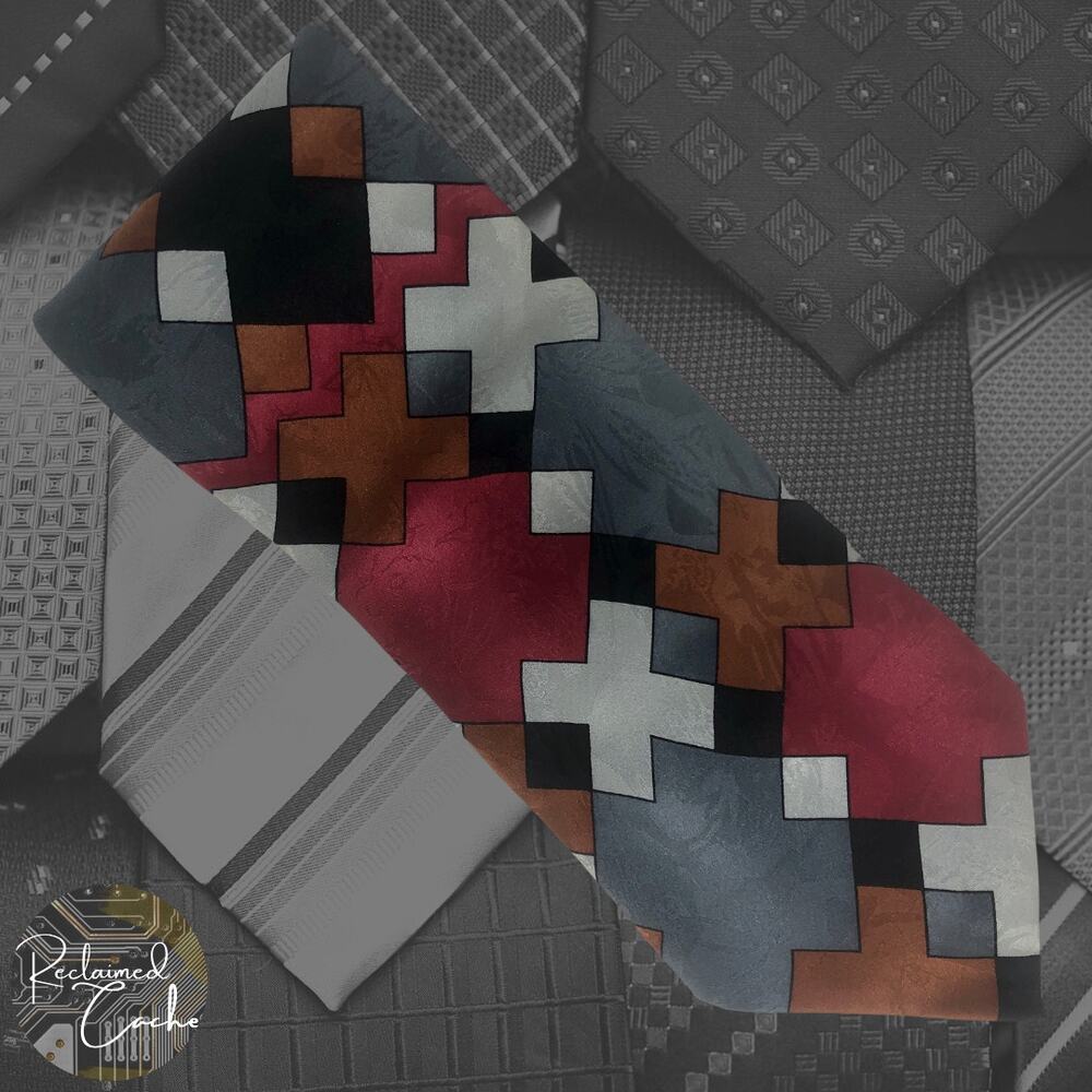Geometric Block Tie